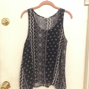 Pretty cotton tank top shirt Size women’s small